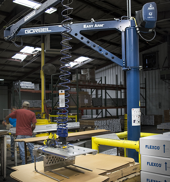 Gorbel manipulator G-Force untuk material handling industri – ergonomis dan presisi