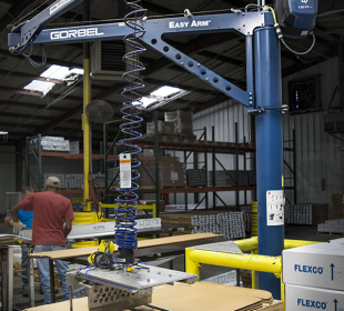Gorbel manipulator G-Force untuk material handling industri – ergonomis dan presisi